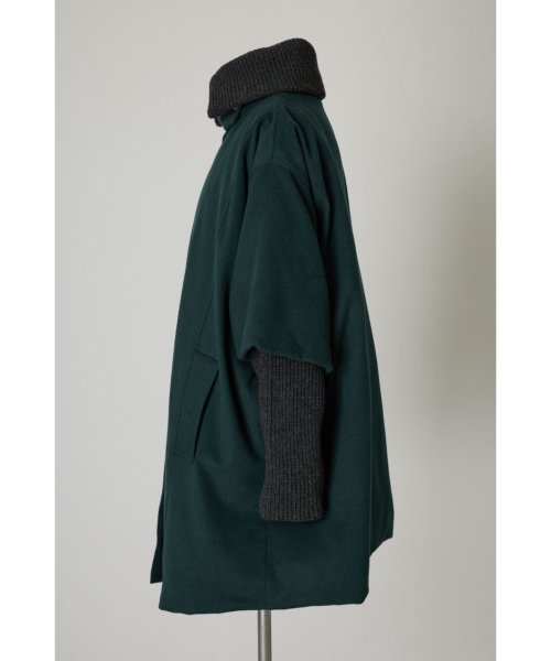 Back side down combination CT side down combination 毛76%ナイロン23%ポリウレタン1%中わた ダウン81%フェザー19%裏地 CT