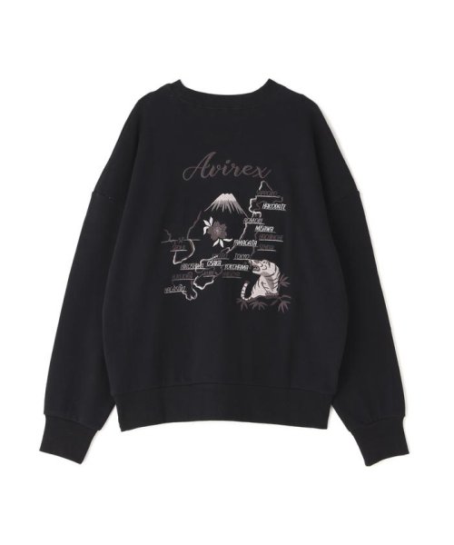 AVIREX(AVIREX)/SOUVENIR EMBROIDERED SWEAT/ スーベニア刺繍スウェット/img05