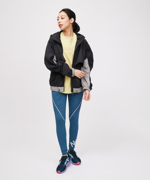 【UV】カラーブロックZIPブルゾン 