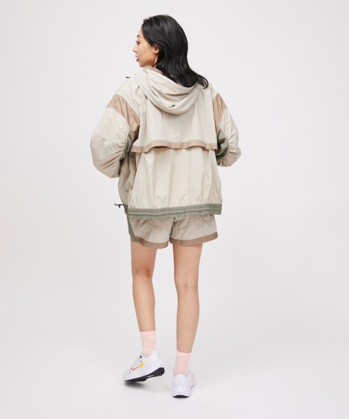 【UV】カラーブロックZIPブルゾン 