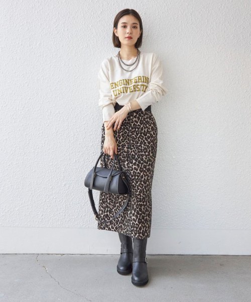 SHIPS WOMEN(シップス　ウィメン)/〈洗濯機可能〉Odub:フットボール TEE◇/img20