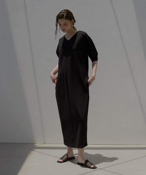 MIELI INVARIANT(ミエリ インヴァリアント)/Angle Cut Puff Dress/img02