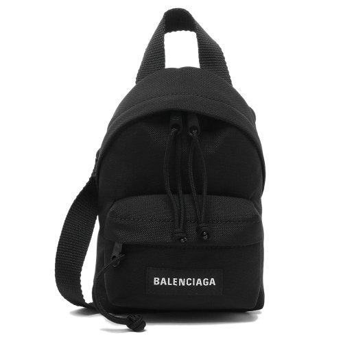 バレンシアガ ショルダーバッグ エクスプローラー リュック バックパック ブラック メンズ BALENCIAGA 656060 2VZV7 1000 BALENCIAGA バレンシアガ ショルダーバッグ エクスプローラー リュック バックパック ブラック メンズ 2VZV7
