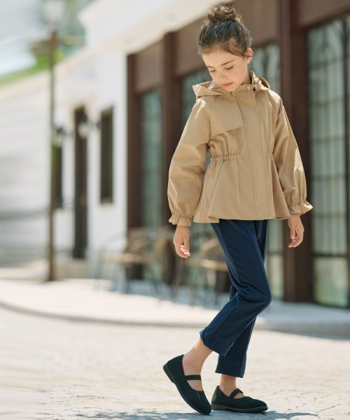 値下げ デニム ダンガリー 書き直さ 110 刺繍 コート モッズ  