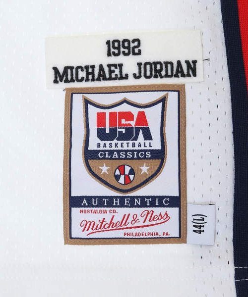 Mitchell & Ness(ミッチェルアンドネス)/マイケル・ジョーダン USA オーセンティックジャージ 1992 TEAM USA NBA AUTHENTIC JERSEY USA 92 MICHAEL JO/img05