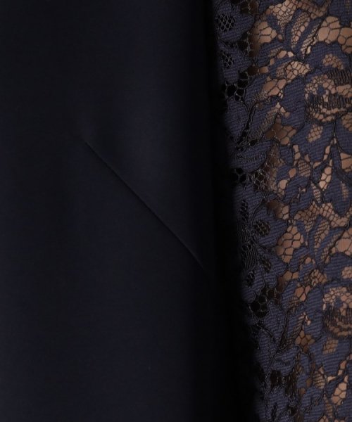 袖レースドレスワンピース  KUE1306022974(10010円)