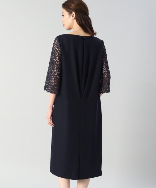 袖レースドレスワンピース  KUE1306022974(10010円)