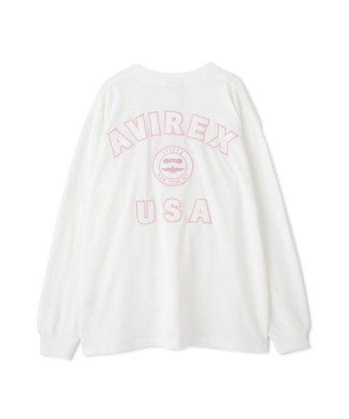 AVIREX(AVIREX)/《直営店限定》L/S VARSITY LOGO T－SHIRT/ バーシティロゴTシャツ/img29