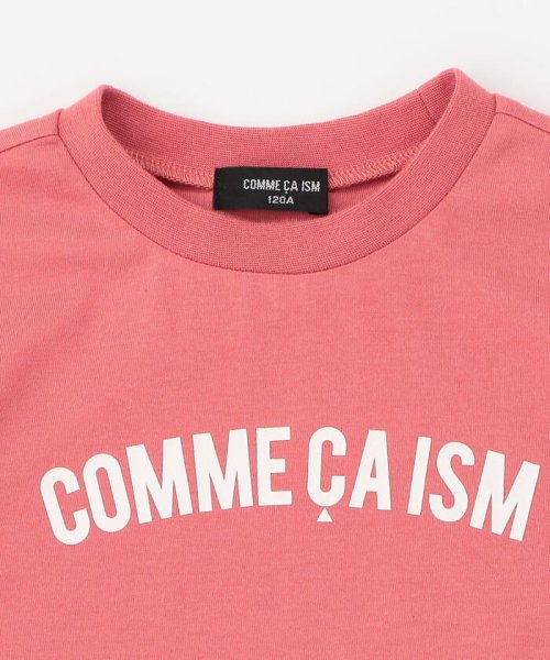 COMME CA ISM KIDS(コムサイズム（キッズ）)/ロゴプリント　半袖Tシャツ/img02