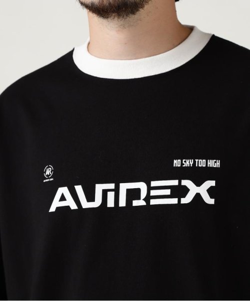 AVIREX(AVIREX)/《WEB&DEPOT限定》L/S LINE T－SHIRT/ ライン ロング スリーブ Tシャツ/img09