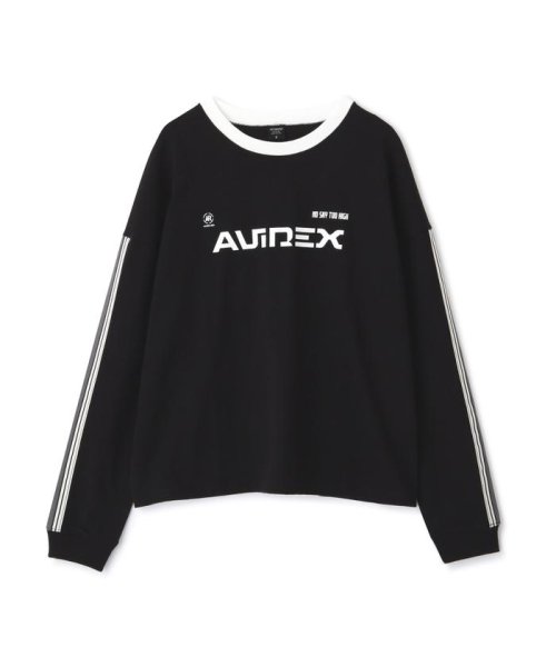 AVIREX(AVIREX)/《WEB&DEPOT限定》L/S LINE T－SHIRT/ ライン ロング スリーブ Tシャツ/img12