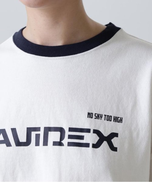 AVIREX(AVIREX)/《WEB&DEPOT限定》L/S LINE T－SHIRT/ ライン ロング スリーブ Tシャツ/img21