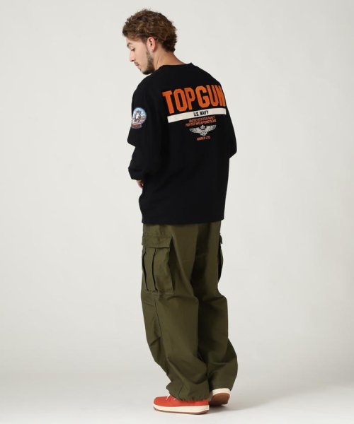 AVIREX(AVIREX)/LONG SLEEVE T－SHIRT TOPGUN / 長袖 Tシャツ トップガン/img02