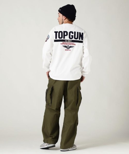 AVIREX(AVIREX)/LONG SLEEVE T－SHIRT TOPGUN / 長袖 Tシャツ トップガン/img08