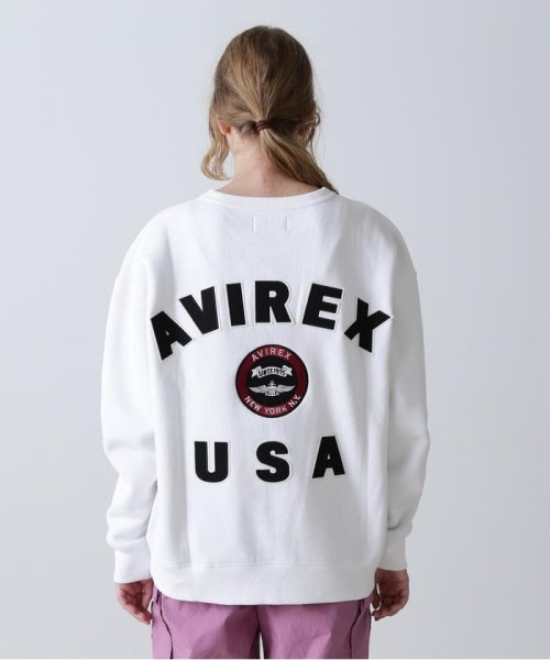 AVIREX(AVIREX)/VARSITY LOGO SWEAT/バーシティロゴスウェット/img11