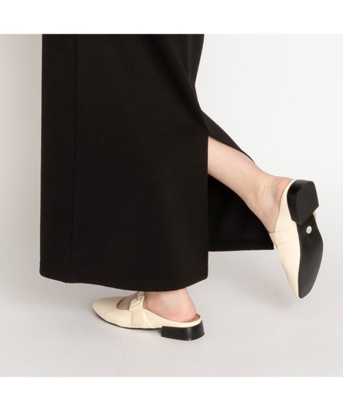 SVEC(シュベック)/パンプス かかとなし 黒 ミュール サンダル 履きやすい 靴 ヒール 2.5cm 太ヒール ブランド ストラップパンプス オフィスカジュアル おしゃれ かわいい/img23