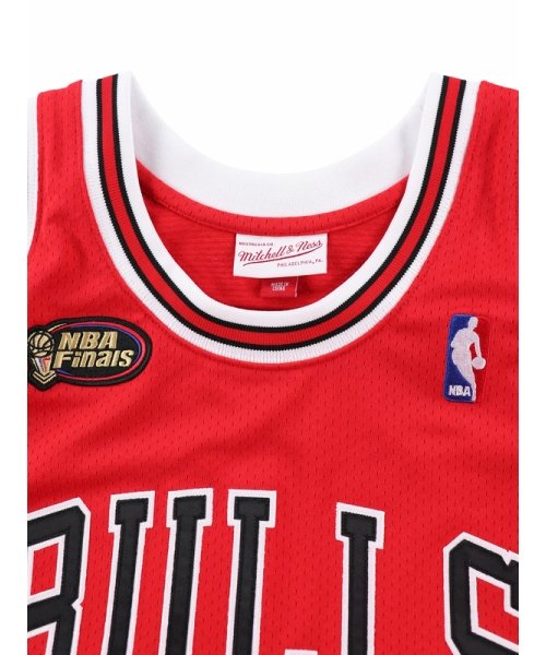 Mitchell & Ness(ミッチェルアンドネス)/マイケル・ジョーダン ブルズ ロード オーセンティックジャージ 1997－98 CHICAGO BULLS ROAD AUTHENTIC JERSEY BULL/img02