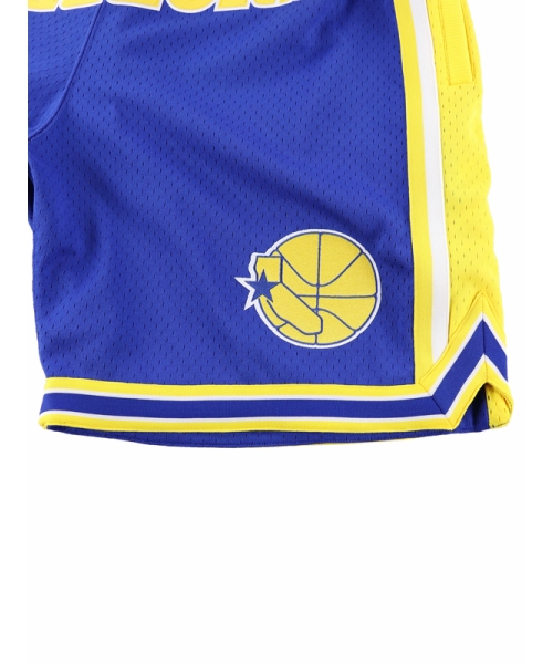 ジャスト・ドン ウォーリアーズ ロード ハードウッド クラシックショーツ 1993－94 GOLDEN STATE WARRIORS NBA JUST  DON パンツ(ボトムス) - Shaktimining