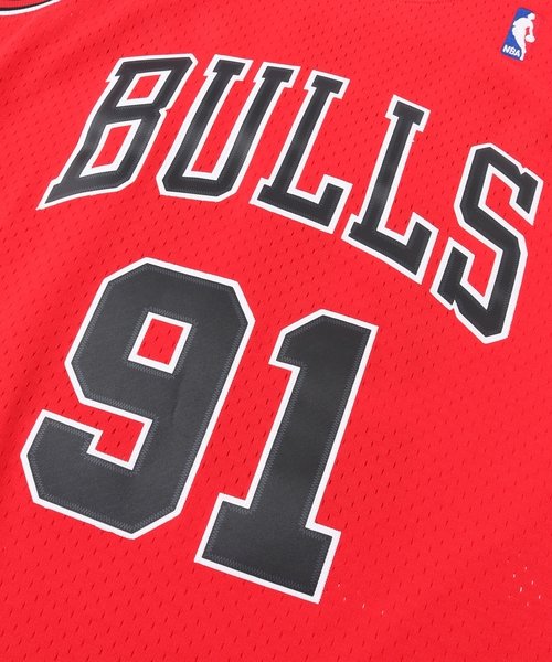 Mitchell & Ness(ミッチェルアンドネス)/デニス・ロッドマン ブルズ ロード スイングマンジャージ 1997－98 CHICAGO BULLS NBA Swingman Jersey Bulls Den/img04