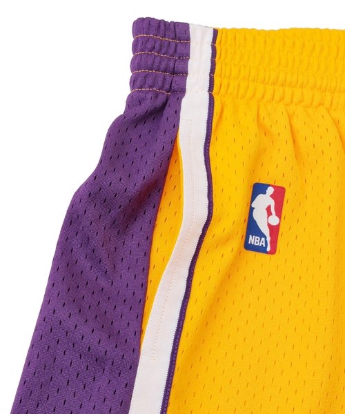 Mitchell & Ness(ミッチェルアンドネス)/レイカーズ ホーム スイングマンショーツ 2009－10 LOS ANGELES LAKERS NBA SWINGMAN SHORTS LAKERS 2009/img02