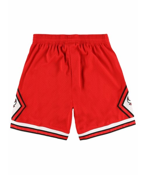 Mitchell & Ness(ミッチェルアンドネス)/ブルズ ロード スイングマンショーツ 1997－98 CHICAGO BULLS Swingman Shorts Scr － CHI Bulls 97－98/img01