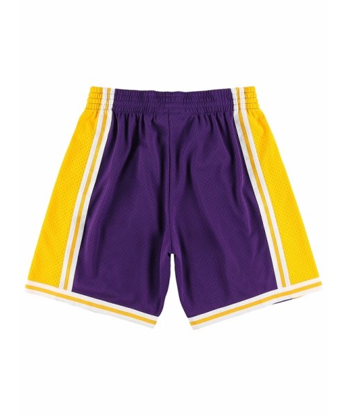 Mitchell & Ness(ミッチェルアンドネス)/レイカーズ ロード スイングマンショーツ 1984－85 LOS ANGELES LAKERS NBA SWINGMAN ROAD SHORTS LAKERS /img01