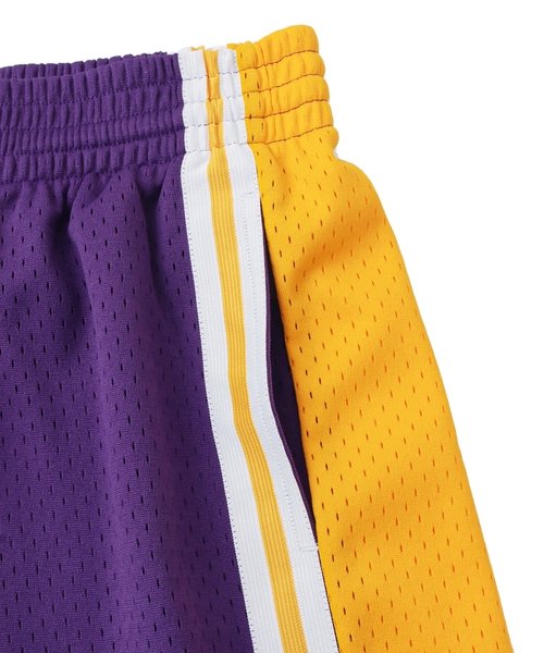 Mitchell & Ness(ミッチェルアンドネス)/レイカーズ ロード スイングマンショーツ 1984－85 LOS ANGELES LAKERS NBA SWINGMAN ROAD SHORTS LAKERS /img04