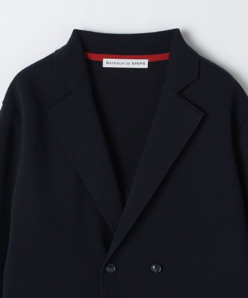 BATEAUX DE SHIPS: ミラノリブ ダブルブレスト ジャケット DE BATEAUX SHIPS