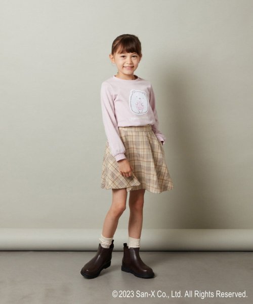 a.v.v(KID'S)(アー・ヴェ・ヴェキッズ)/[100－140]【すみっコぐらし】リバーシブルスパンコール長袖Ｔシャツ/img10