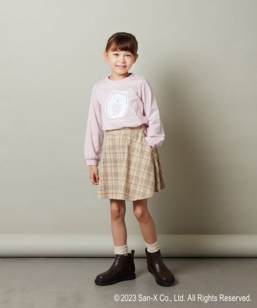 a.v.v(KID'S)(アー・ヴェ・ヴェキッズ)/[100－140]【すみっコぐらし】リバーシブルスパンコール長袖Ｔシャツ/img11