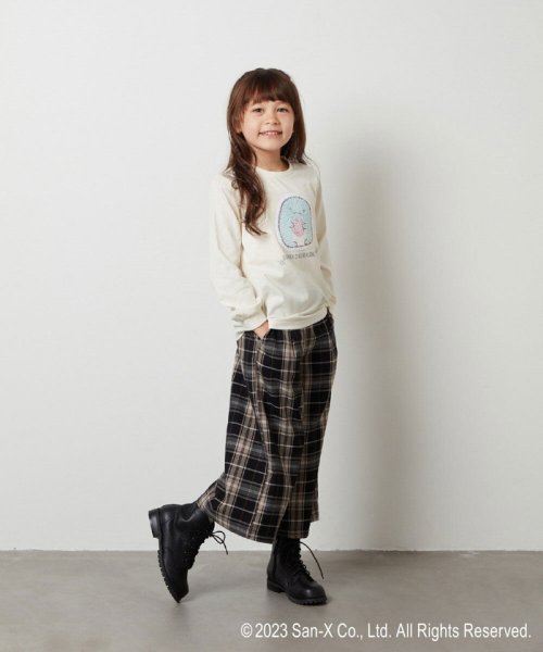 a.v.v(KID'S)(アー・ヴェ・ヴェキッズ)/[100－140]【すみっコぐらし】リバーシブルスパンコール長袖Ｔシャツ/img19