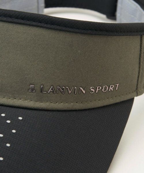 LANVIN SPORT(ランバン スポール)/【宮沢氷魚着用】カラーブロックサンバイザー【アウトレット】/img08