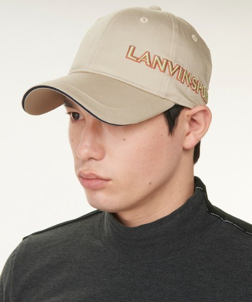 LANVIN SPORT(ランバン スポール)/綿素材ロゴデザインキャップ/img04