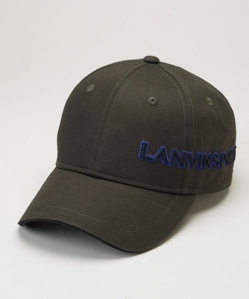 LANVIN SPORT(ランバン スポール)/綿素材ロゴデザインキャップ/img08