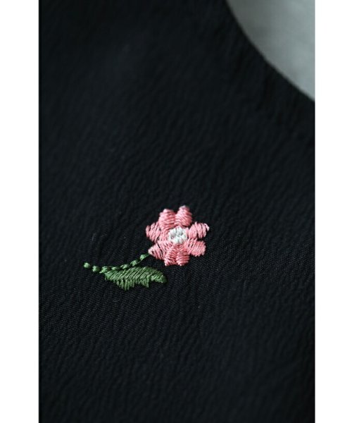 CAWAII(カワイイ)/散りばめた小花刺繍のバルーン袖ロングワンピース/img05