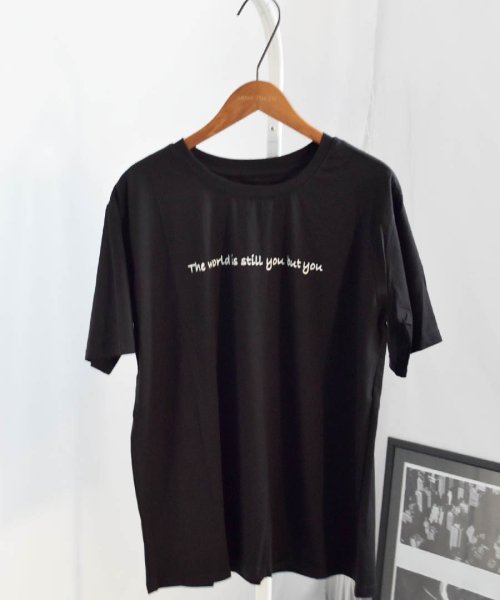 ARGO TOKYO(アルゴトウキョウ)/Crew－neck Logo T－shirt 24071　クルーネックロゴTシャツ　コットンT　Tシャツ　LOGOTシャツ　プリントTシャツ　半袖T　カットソー/img07