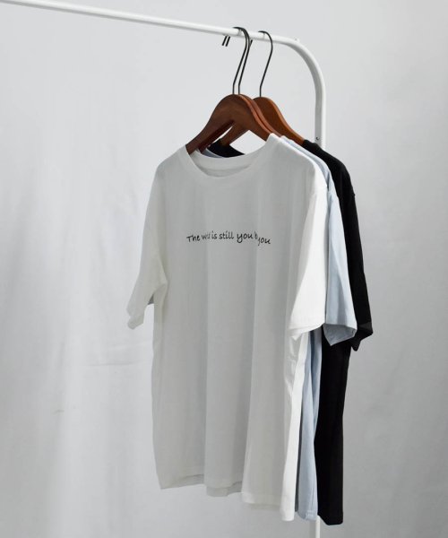ARGO TOKYO(アルゴトウキョウ)/Crew－neck Logo T－shirt 24071　クルーネックロゴTシャツ　コットンT　Tシャツ　LOGOTシャツ　プリントTシャツ　半袖T　カットソー/img24