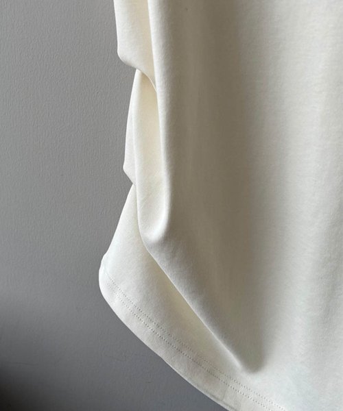 ARGO TOKYO(アルゴトウキョウ)/Side Button Shoulder Pat T－shirt　24085 サイドボタンショルダーパットTシャツ　Tシャツ　パット付きTシャツ　サイドボタン　/img30