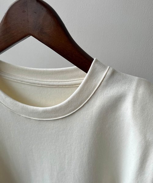 ARGO TOKYO(アルゴトウキョウ)/Side Button Shoulder Pat T－shirt　24085 サイドボタンショルダーパットTシャツ　Tシャツ　パット付きTシャツ　サイドボタン　/img31