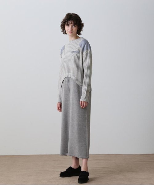 AVIREX(AVIREX)/LAYERED LIKE KNIT ONE PIECE/レイヤードライク ニットワンピース/img15