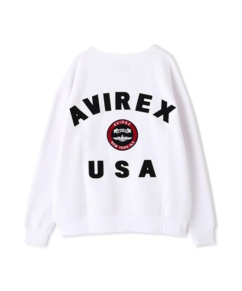 AVIREX(AVIREX)/VARSITY LOGO SWEAT/バーシティロゴスウェット/img16