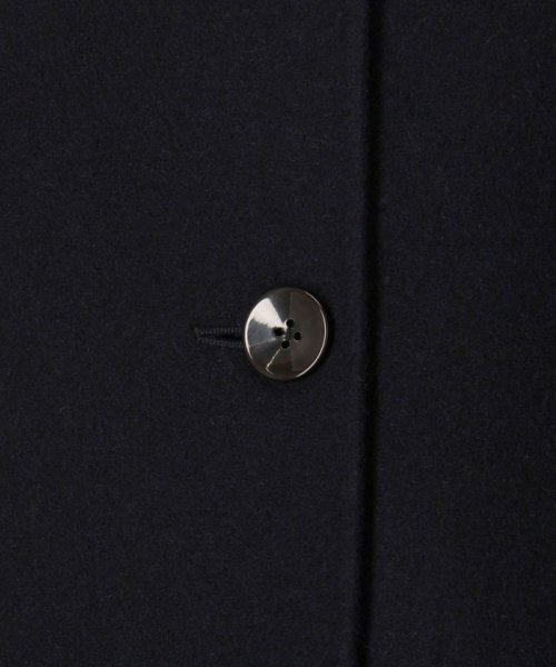 ライトメルトンダブルフェイスドレスコート 