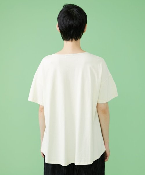 Jocomomola(ホコモモラ)/Reunir フリルTシャツ/img15