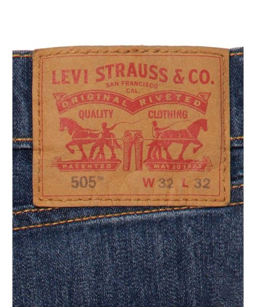 Levi's(リーバイス)/PERFORMANCE COOL 505（TM） レギュラーフィット ダークインディゴ WORN IN/img12