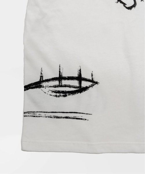 Paris Saint-Germain(Paris SaintGermain)/【隈 研吾 × Paris Saint－Germain】グラフィックプリント Tシャツ/img10
