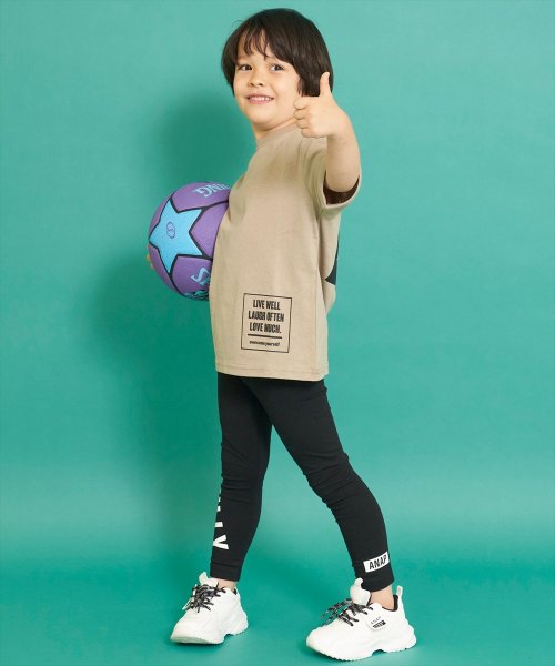 ANAP KIDS(アナップキッズ)/ロールアッププリントビッグTシャツ【親子お揃い】/img12