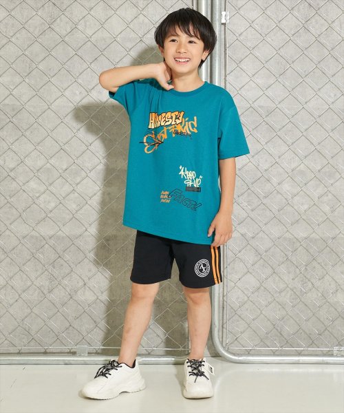 ANAP KIDS(アナップキッズ)/接触冷感ストリートロゴビッグTシャツ/img08