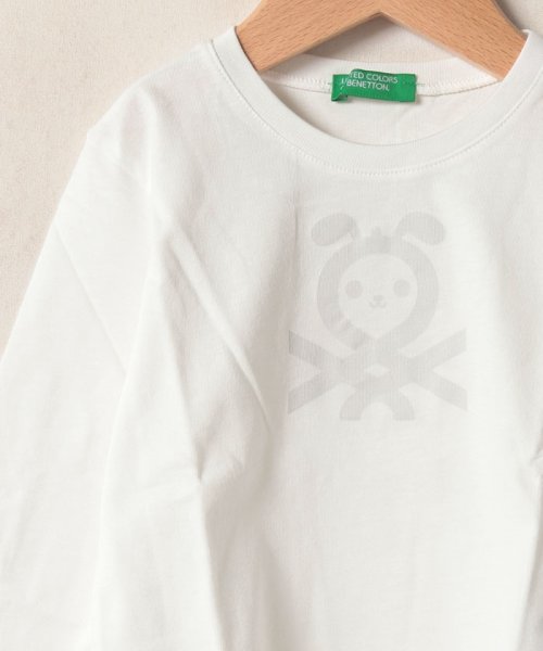 BENETTON (UNITED COLORS OF BENETTON BOYS)(ユナイテッド　カラーズ　オブ　ベネトン　ボーイズ)/キッズロゴプリント長袖Tシャツ・カットソーB/img03