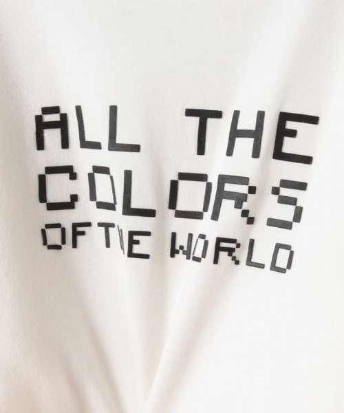 BENETTON (UNITED COLORS OF BENETTON BOYS)(ユナイテッド　カラーズ　オブ　ベネトン　ボーイズ)/キッズフェイクレイヤードフロントプリント長袖Tシャツ・カットソーB/img04