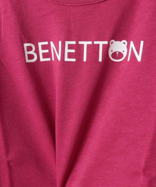 BENETTON (UNITED COLORS OF BENETTON GIRLS)(ユナイテッド　カラーズ　オブ　ベネトン　ガールズ)/キッズアニマルモチーフロゴ長袖Tシャツ・カットソーG/img12